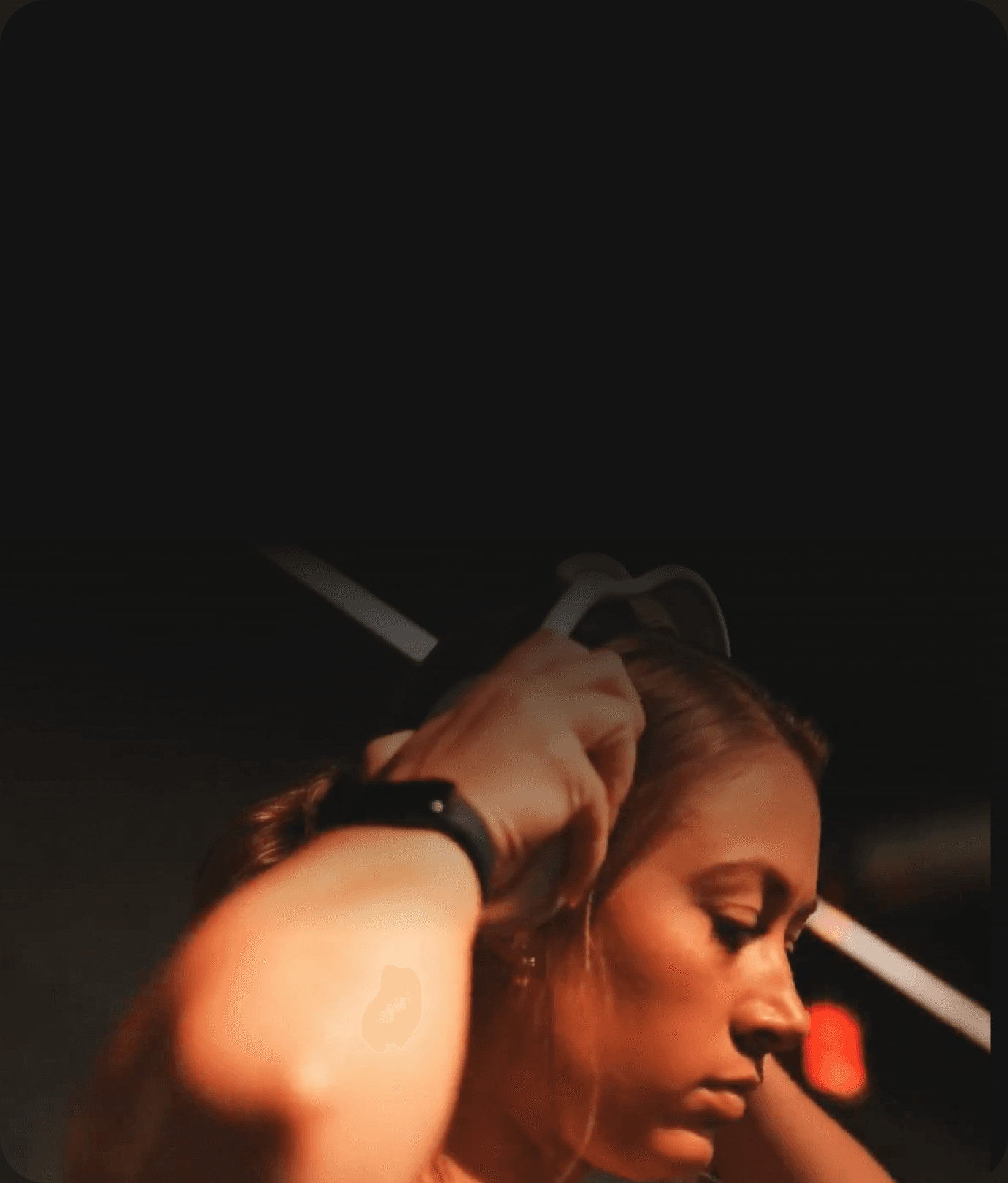 Testimonial banner mobile